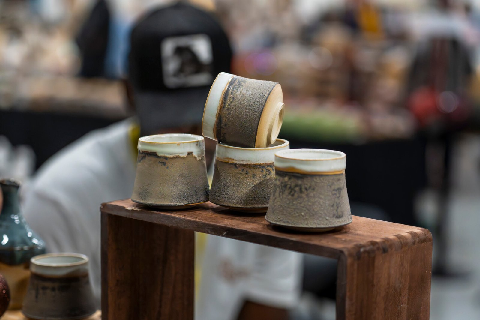 Ceramic Tea Cup – Ash Line - Image 5